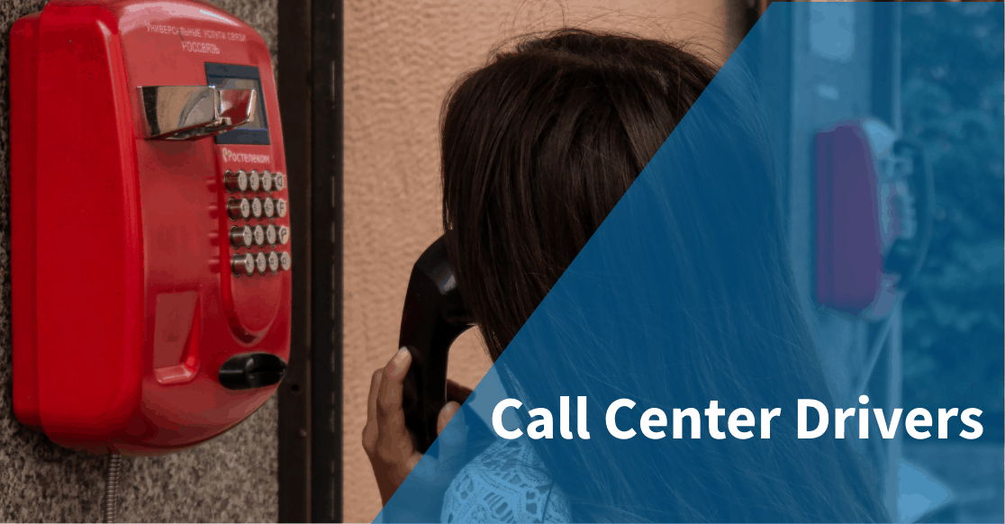 call center drivers