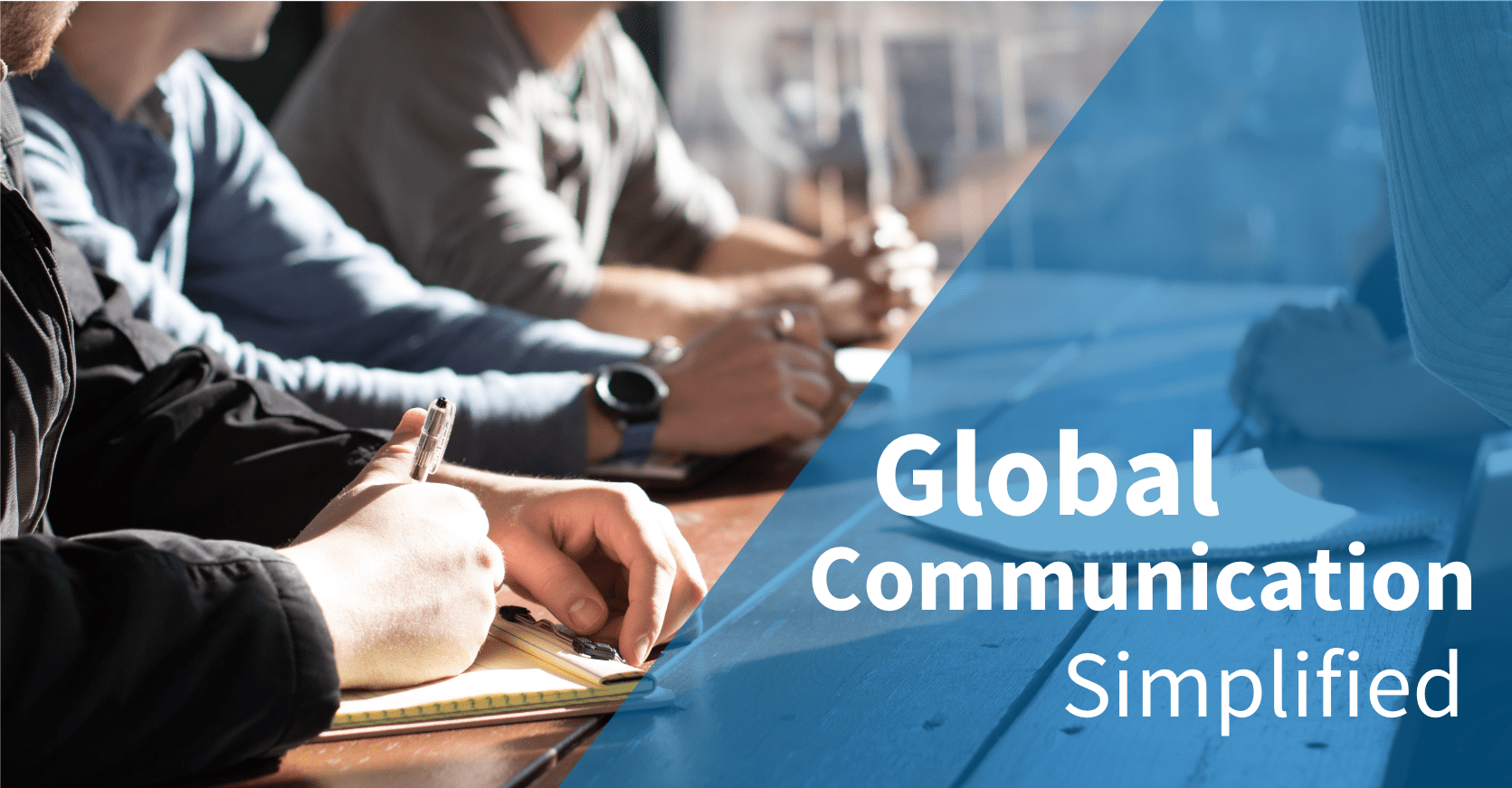 Global Communications Made Simple Banner