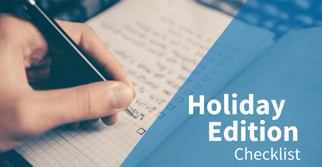 Your Call Center Management Checklist The Holiday Edition Banner